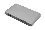 DIGITUS - docking station - USB-C 3.1 Gen 1 / Thunderbolt 3 - 2 x DP - GigE