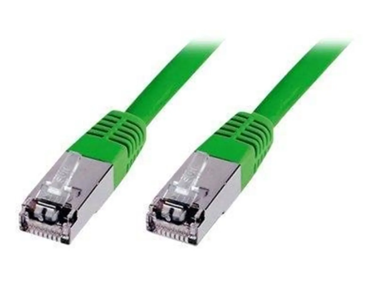 DIGITUS Ecoline patch cable - 50 cm - green - Grün - 0.5 meter
