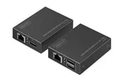 DIGITUS - Extender Set - KVM / audio extender - HDMI 1GbE USB
