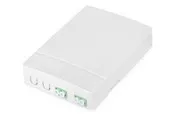 DIGITUS fibre-optic distribution box - with 2 x LC/APC duplex couplers