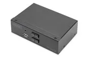 DIGITUS - KVM / audio switch - 2 ports