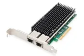 DIGITUS - network adapter - PCIe - 10 Gigabit Ethernet x 2