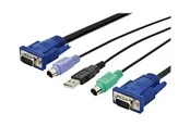 DIGITUS Octopus - keyboard / video / mouse (KVM) cable - 5 m