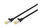 DIGITUS patch cable - 2 m - black - Schwarz - 2 meter