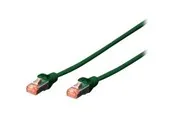 DIGITUS patch cable - 50 cm - green RAL 6016 - 0.5 meter