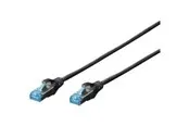 DIGITUS Professional patch cable - 2 m - black RAL 9005 - Schwarz - 2 meter