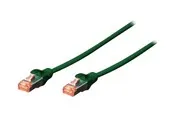 DIGITUS Professional patch cable - 2 m - green - Grün - 2 meter