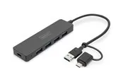 DIGITUS Slim Line - docking station - USB 3.0