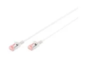 DIGITUS Slim - patch cable - 2 m - grey - Grau - 2 meter