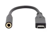 DIGITUS USB-C to headphone jack adapter - audio / USB - 20 cm