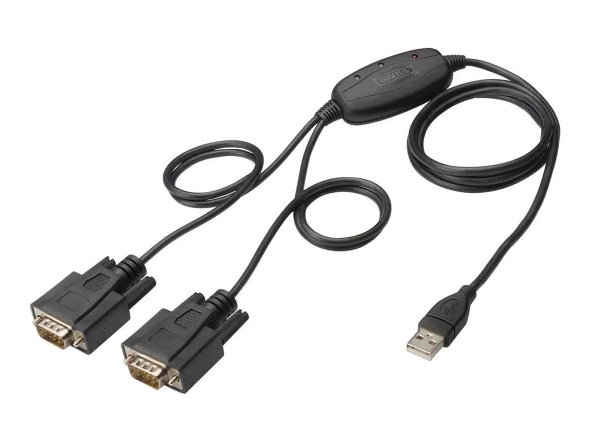 DIGITUS USB to 2x RS232 Serial Adapter