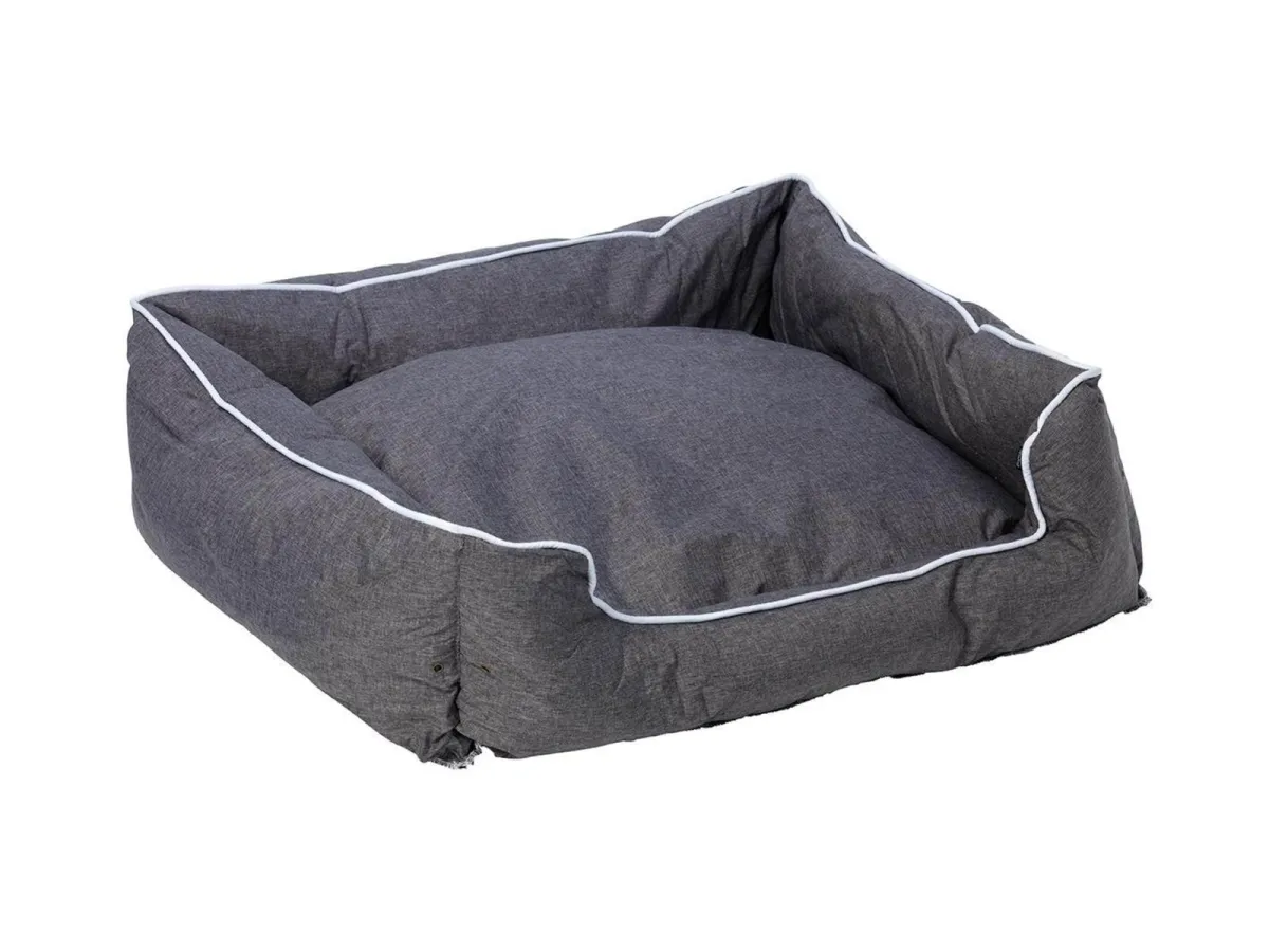 Dogman Bed Buddy Rectangular S Grey 50x43x19cm