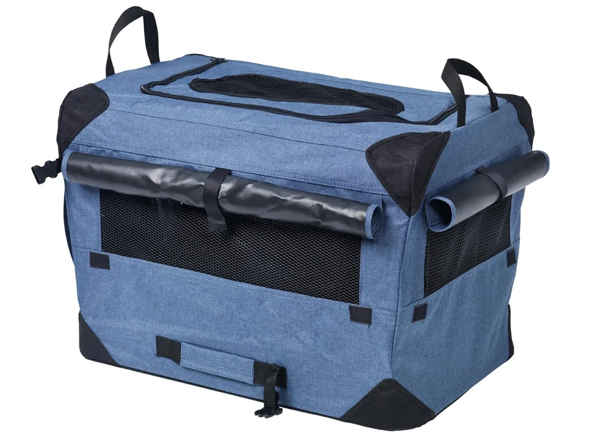 Dogman Canvas crate Milou XL Blue