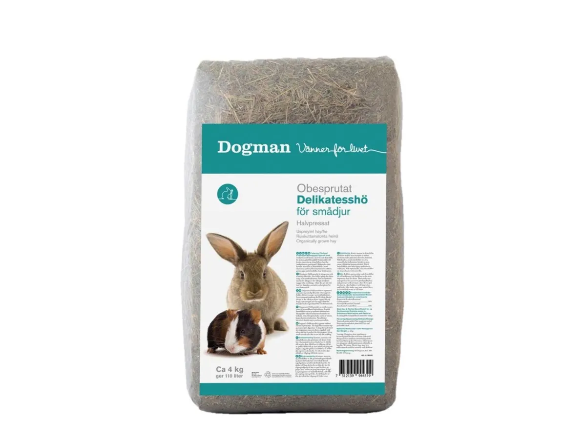 Dogman Delikatesse Heu 4kg 110L