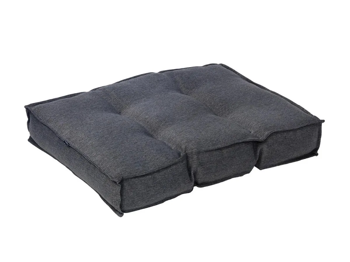 Dogman Dyna Classy Memory Foam Pet Bed Grey XL 90x62x12cm