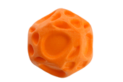 Dogman Hundespielzeug Unebener TPR-Schaumstoffball Ellis Orange 7cm