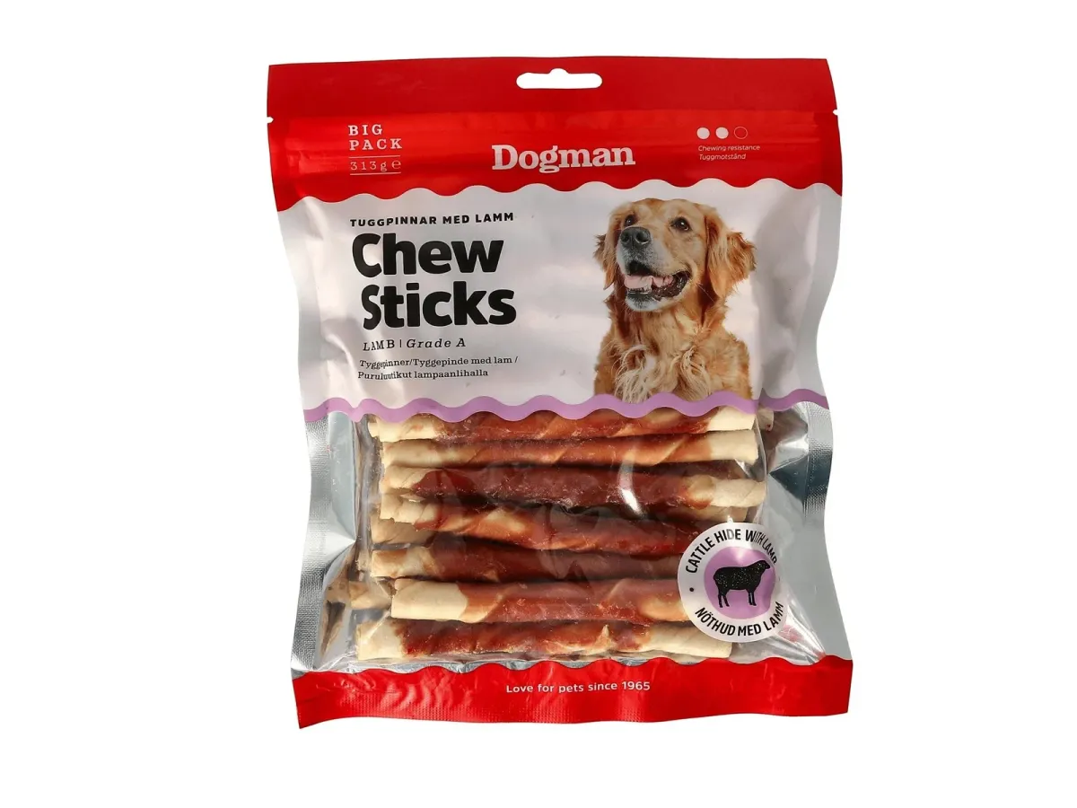 Dogman Kaustangen mit Lamm 25er-Pack (313g)