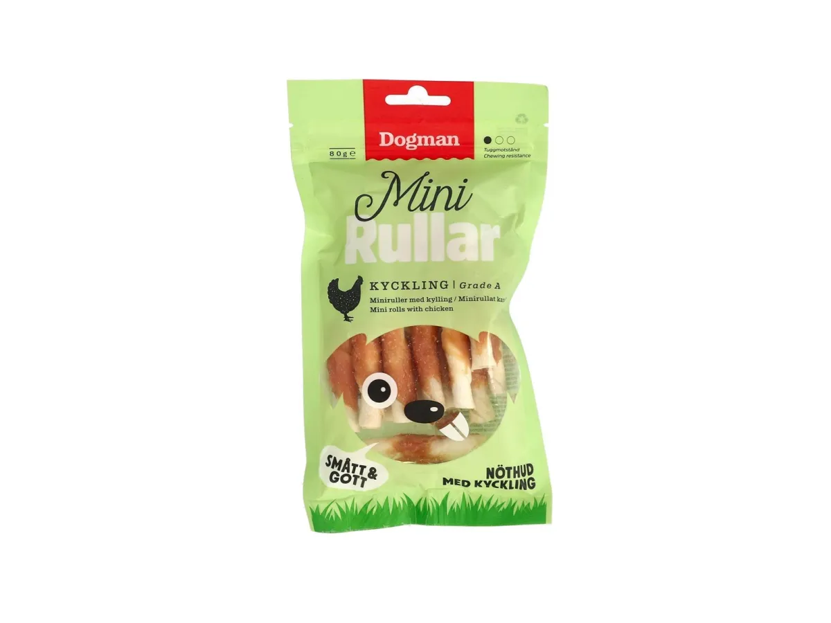 Dogman Mini rolls with chicken
