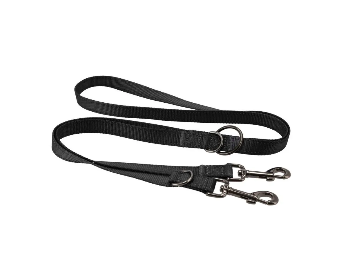 Dogman Nylon leash Iris multi