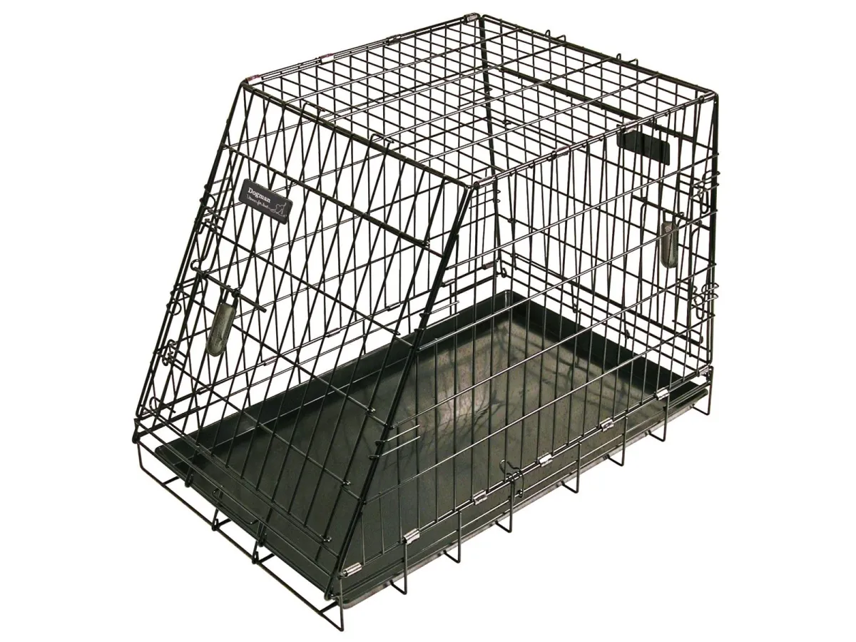 Dogman Steel crate Standard slanting
