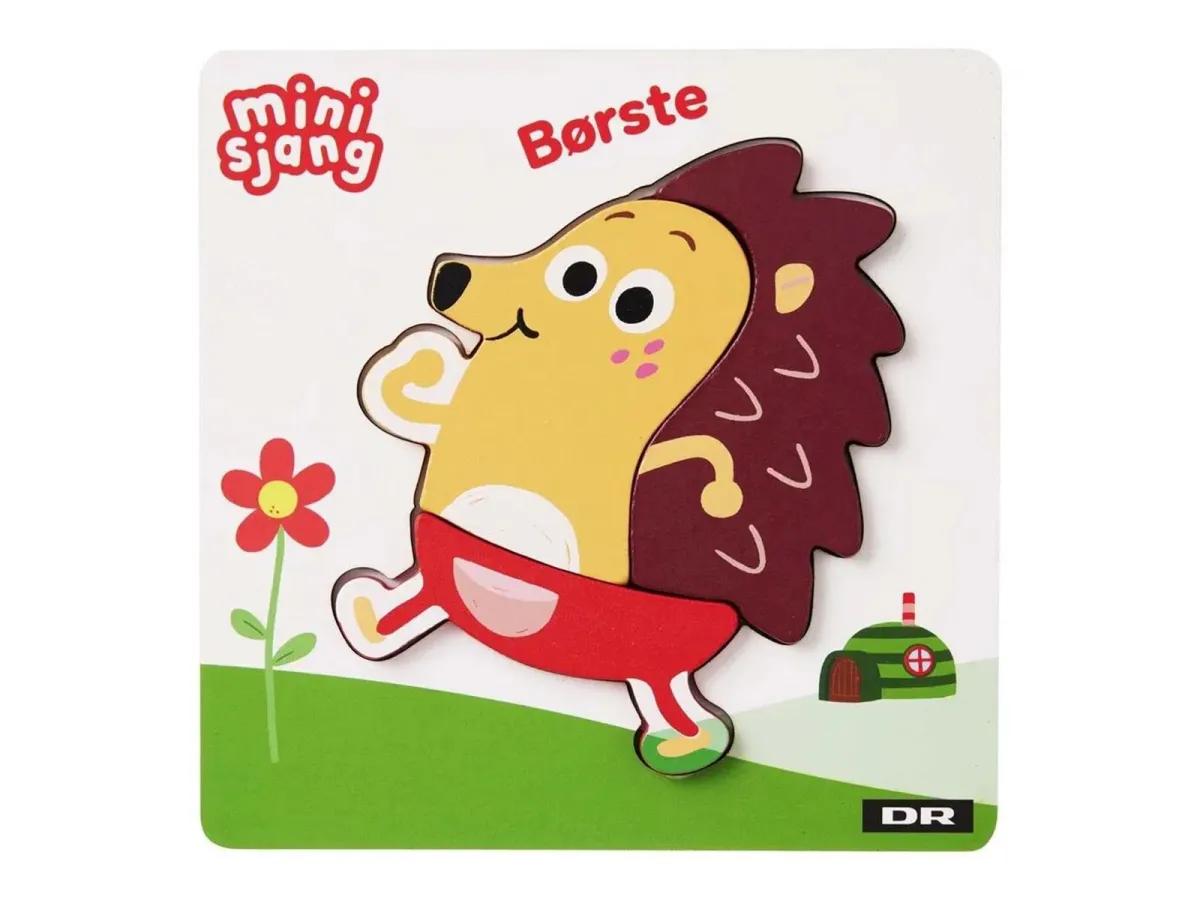 DR Børste Træpuslespil