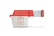 Dreamfarm Levups Red/Clear Measuring set