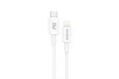 Dudao L6X USB-C - Lightning PD 20W 1m Cable - White