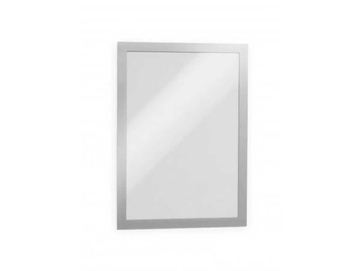 DURABLE Selbstklebender Info-Rahmen in A4 mit aufklappbarer, magnetischer Vorderseite. Ideal für wechselnde Aushänge.