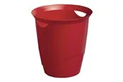 DURABLE TREND - waste basket - 16 L - opaque red