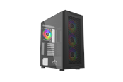 DUTZO C731 Mesh TG ARGB - Gehäuse - Miditower - Schwarz