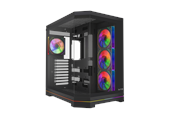 DUTZO C831 Panorama ARGB - Gehäuse - Miditower - Schwarz