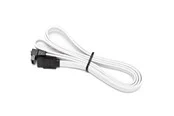DUTZO SATA-kabel - Weiß - 1 m - Gerade & 90° Verbinder