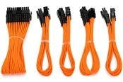 DUTZO Sleeved Power Extention Cable Kit (v2) - Orange