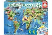 Educa 150 Dinosaurs World Map