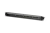 EFB Elektronik patch panel - 1U - 19" - without keystone