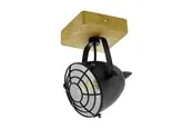EGLO GATEBECK SPOT E14 HOLZ/SCHWARZ