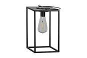 EGLO Solar Table Lamp H260 600MA 8LM Black