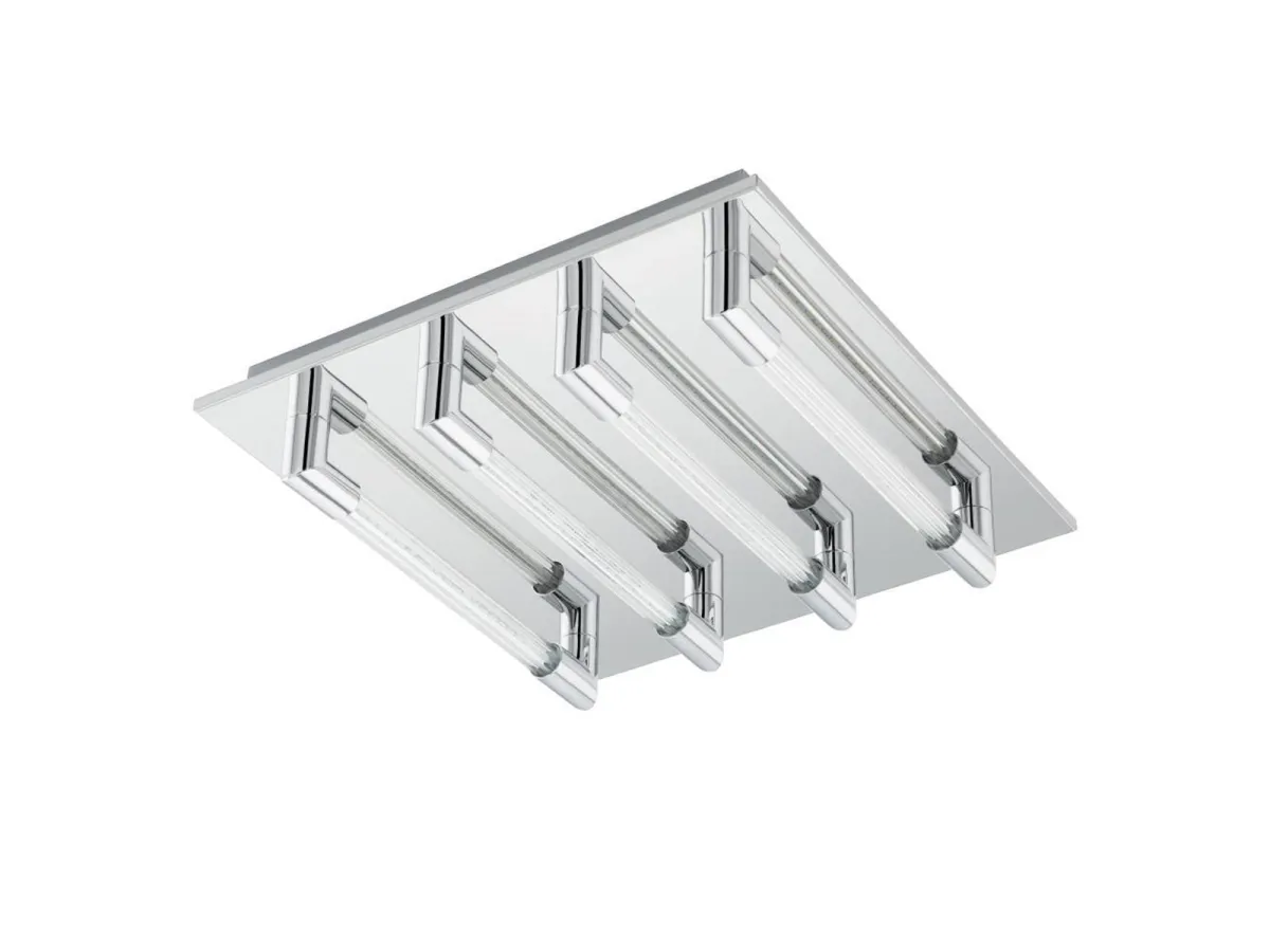 EGLO VELARDE DECKENLEUCHTE 4X470LM 320X320 CHROM