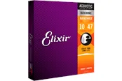 ELIXIR Acoustic 80/20 Bronze Nanoweb Extra Light 10-47