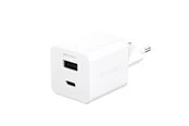 empower by PanzerGlass Turbo 35W Charger incl. USB-C + USB-A | EU Plug | Silver White