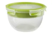 EMSA CLIP & GO - food storage container - green clear - 2.6 L