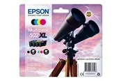Epson 502XL Multipack - 4 pakker - høj kapacitet - sort gul cyan magenta - original - blækpatron - Tintenpatrone Cyan