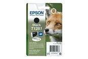 Epson T1281 - størrelse M - sort - original - blækpatron - Tintenpatrone Schwarz