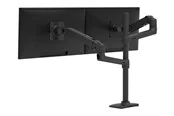Ergotron LX Dual Stacking Arm Tall Pole (matte black)