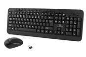 Esperanza TITANUM 2.4GHZ USB WIRELESS KIT AKRON - Tastatur & Maus Set - Schwarz