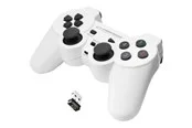Esperanza Wireless GamePad PS3/PC USB Gladiator White - Wireless Controller - PC