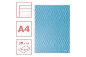 Esselte Colour'Breeze A4 Collegeblock liniert, Spiralbindung Blau