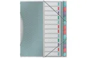 Esselte Colour'Breeze Ordnungsmappe mit 12 Taben