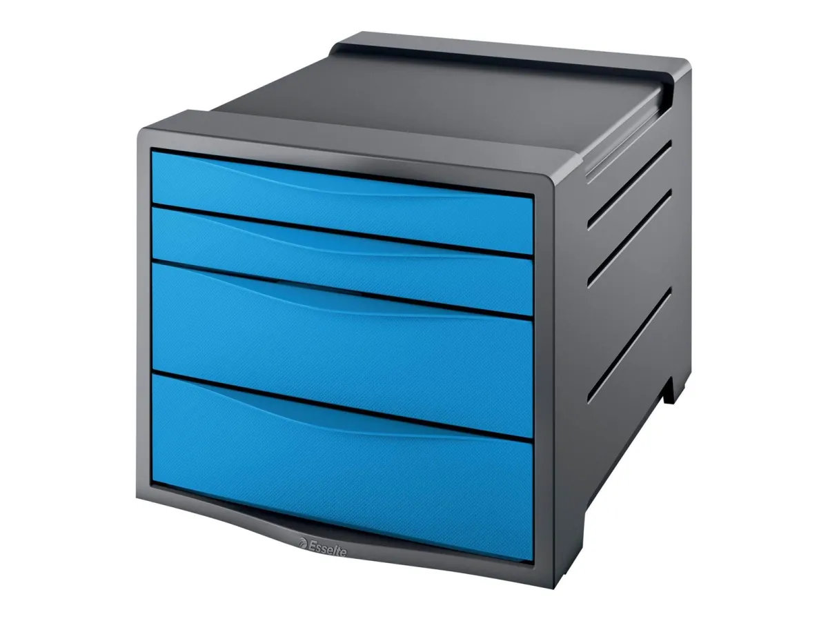 Esselte Drawer Cabinet Vivida 4-drawer Blue