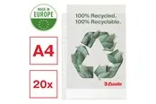 Esselte Prospekthülle 100% recycelt A4